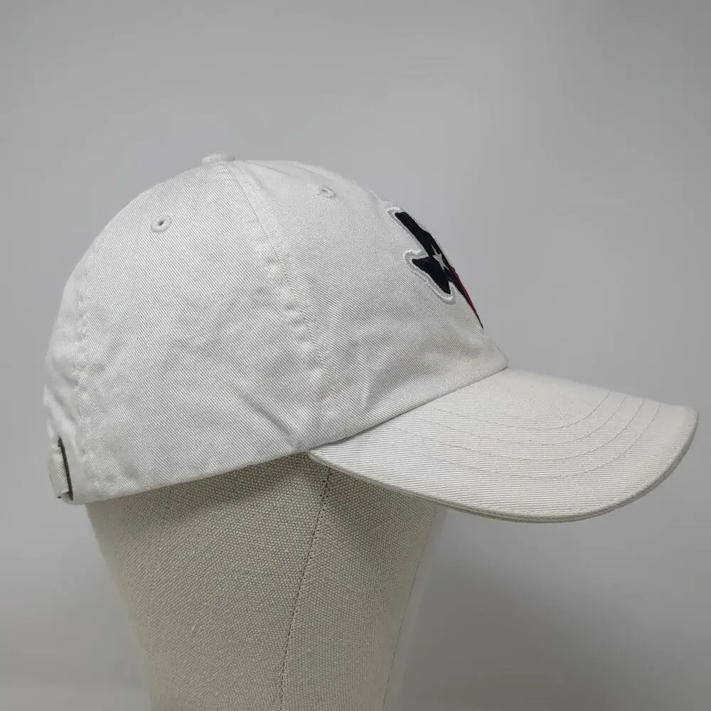 Sonoma Baseball Cap White One Size State of Texas Flag Patch Slideback Hat